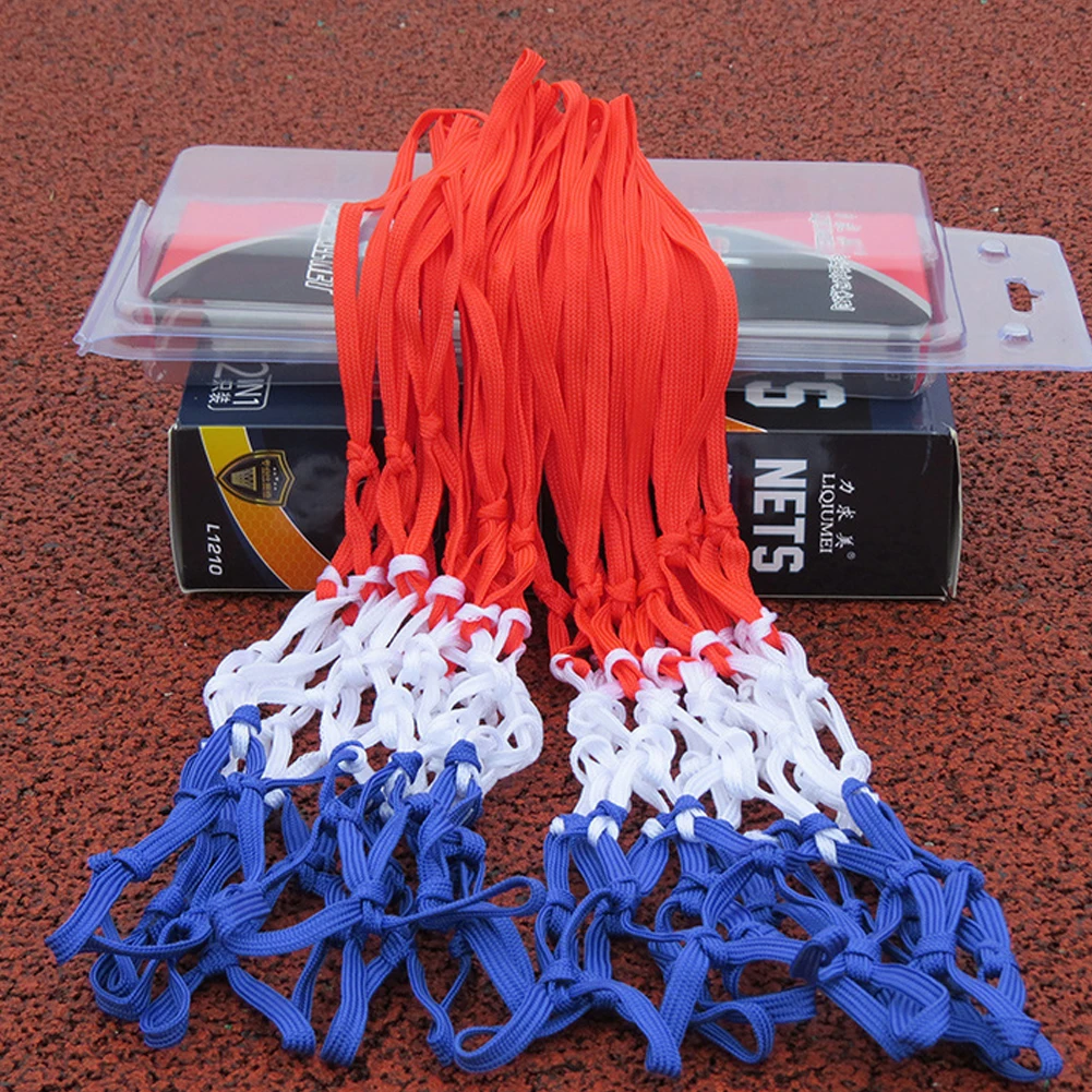 2 шт. баскетбольная сетка для игры в помещении сверхмощный тренировочный