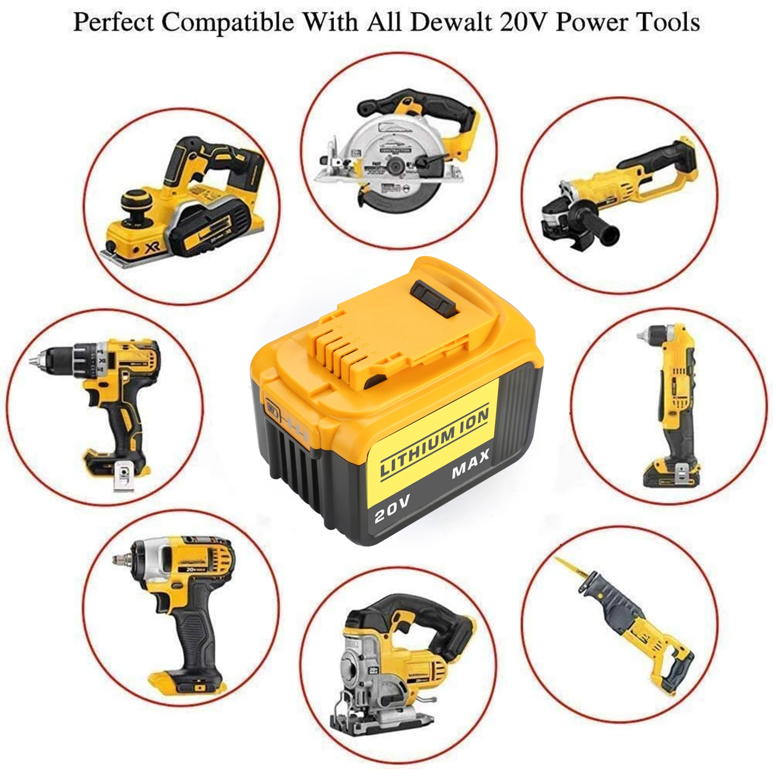 

Dewalt DCB184 DCB181 DCB182 DCB201 DCB200, 9000 , 20 , 18 , 9