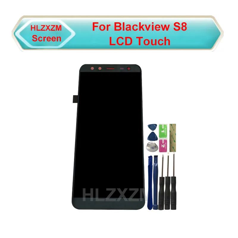 ЖК-дисплей для Blackview S8 с сенсорным экраном дигитайзер сенсор Замена