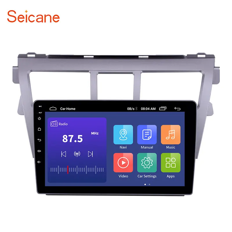 Seicane сенсорный экран GPS мультимедийный плеер Основной блок Android 10 0 9 дюймов