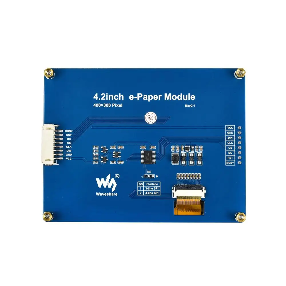 4 2 дюймовый 3 В/5 В SPI Epaper Eink E-paper E-Ink модуль экрана дисплея для RPI Raspberry Pi Zero W WH 3B Plus 4B