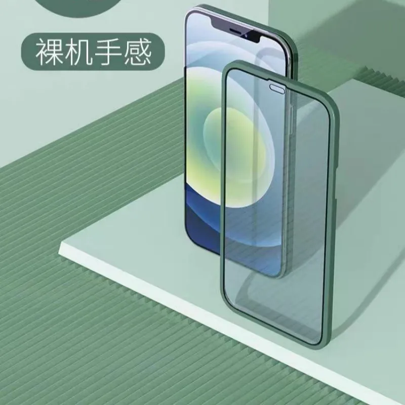 

Ultra Thin 360 Full Coverage Case For iPhone 11 Pro X XR XS Max 11Pro Camera Protective Tempered Glass Cover Funda For iPhone 11