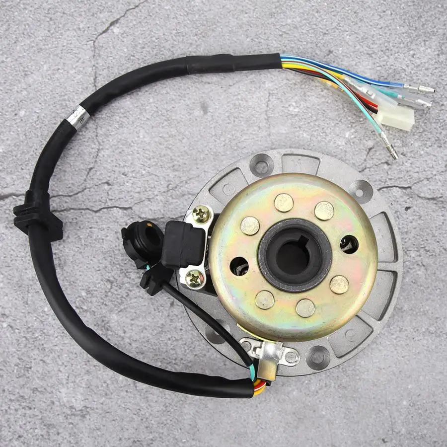 Motor Kits Stator Rotor Magneto Coil Fit for ZongShen 150CC Aluminum Alloy Oil-cooled Engine Magneto Coil Car Accessories