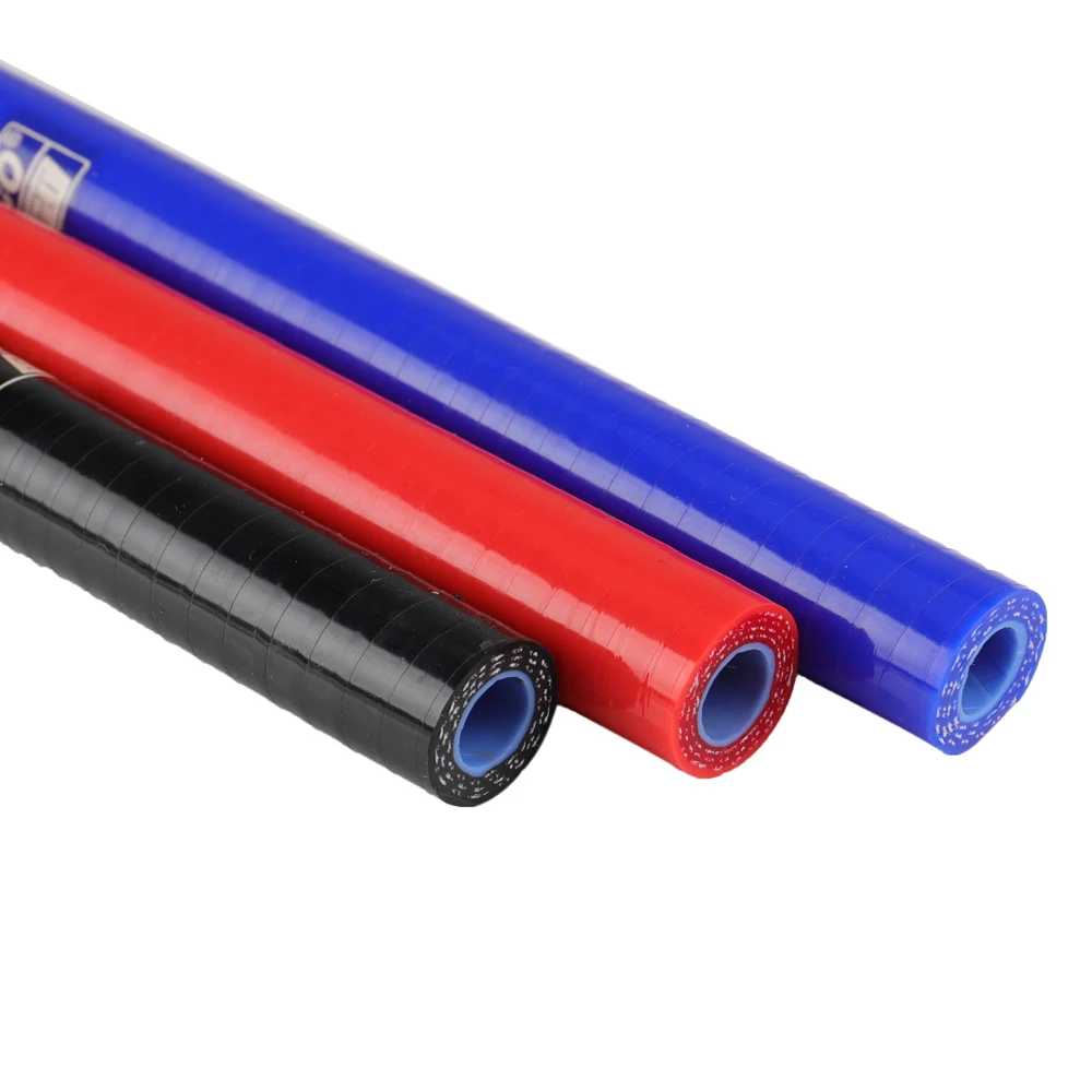 1 метр силиконовый прямой шланг охлаждающей жидкости для интеркулера и турбины ID 8мм 10мм 12мм 14мм 16мм 19мм 22мм 25мм 28мм 34мм.