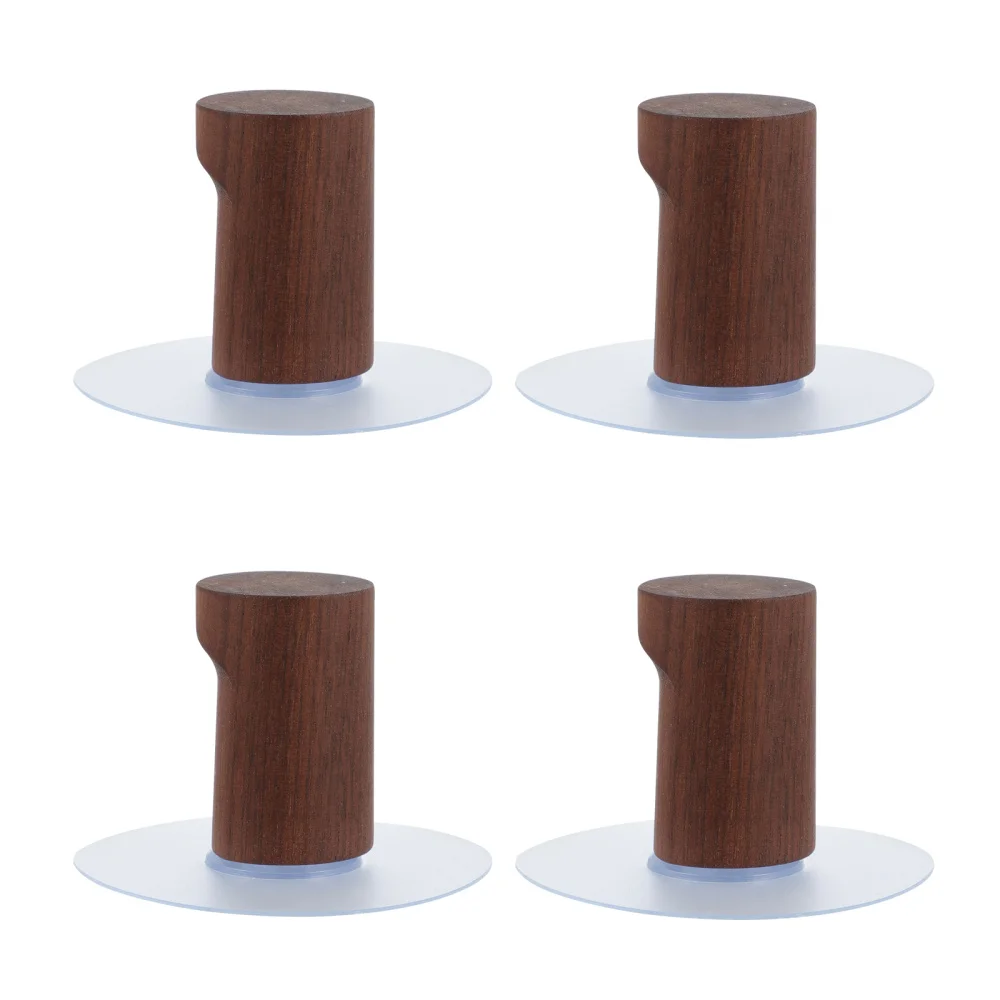 

4pcs Household Closet Clothes Hangers Wall Mounted Hat Hooks Coat Hooks