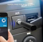 Гарнитура Bluetooth автомобильный комплект с разъемом 3,5 мм Bluetooth беспроводной музыкальный MP3 аудио адаптер приемник для наушников