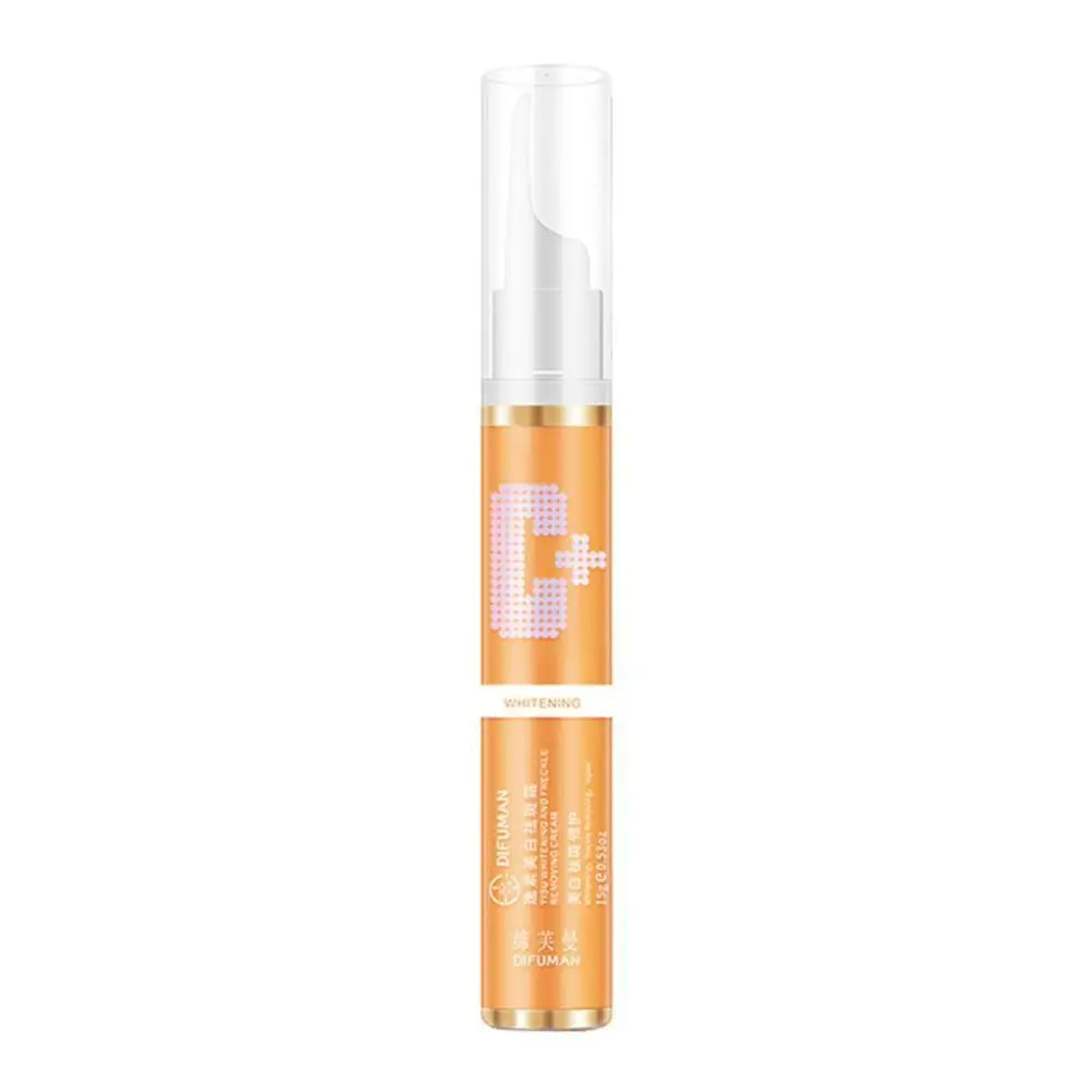 

1PC Branqueamento Vitamina C Pen Remover Marcas de Acne Desaparecer Manchas Sardas Remover Manchas Escuras Nutrir Essncia Loo