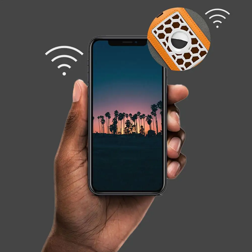 Чехол для Apple AirTag чехол-кошелек с отслеживанием карты защитный чехол Airtag