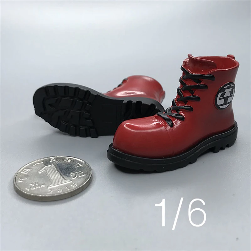 

Hot Sales 1/6th Model JT Studio Trend Red Color Boots Shoes For Mostly 12 inch Doll Figures