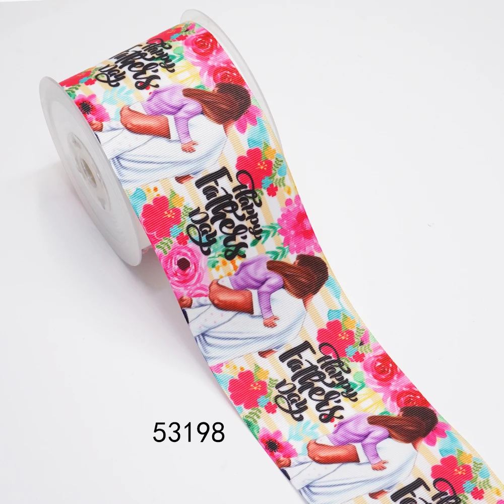 Бесплатная доставка 3 дюйма 75 мм Мультяшные печатные корсажные ленты для бантов