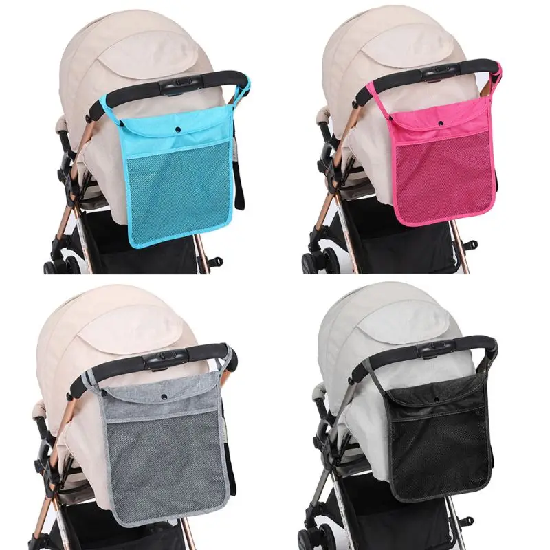 

Baby Stroller Pram Pushchair Net Mesh Hanging Bag Organizer Diaper Storage Tidy Net Accessories