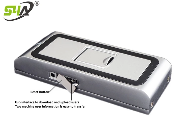 IP68 водонепроницаемая система контроля доступа по отпечаткам пальцев Rfid Контроль доступа Лер Wiegand 26 считыватель отпечатков пальцев антивандальный Открыватель двери