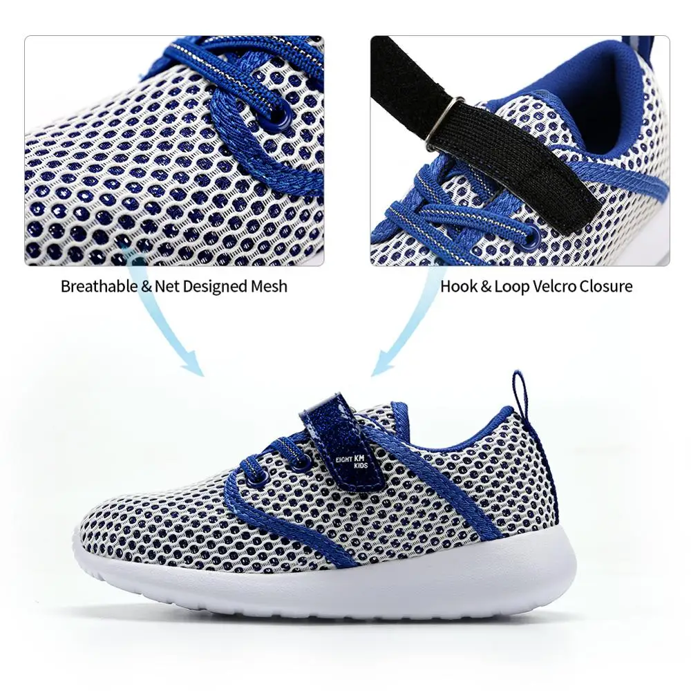 Восемь км для мальчиков и девочек малышей Легкая сетчатая ткань дышащие