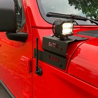 2pcs mount car driving work light bracket for jeep wrangler jl 2018 2021 gladiator jt column lamp bracket a pillar accessories