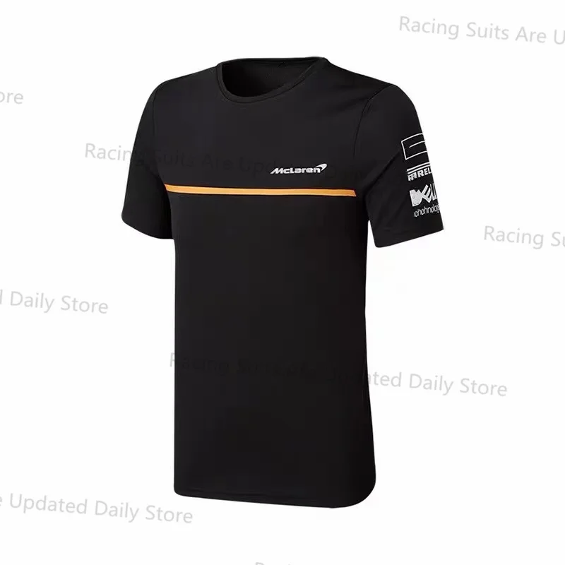 F1 рубашка McLaren Team 2019 Формула 1 спортивная футболка с круглым вырезом Женский