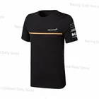 F1 рубашка McLaren Team 2019 рубашка Формула 1 спортивная футболка с круглым вырезом Женский костюм футболка оверсайз