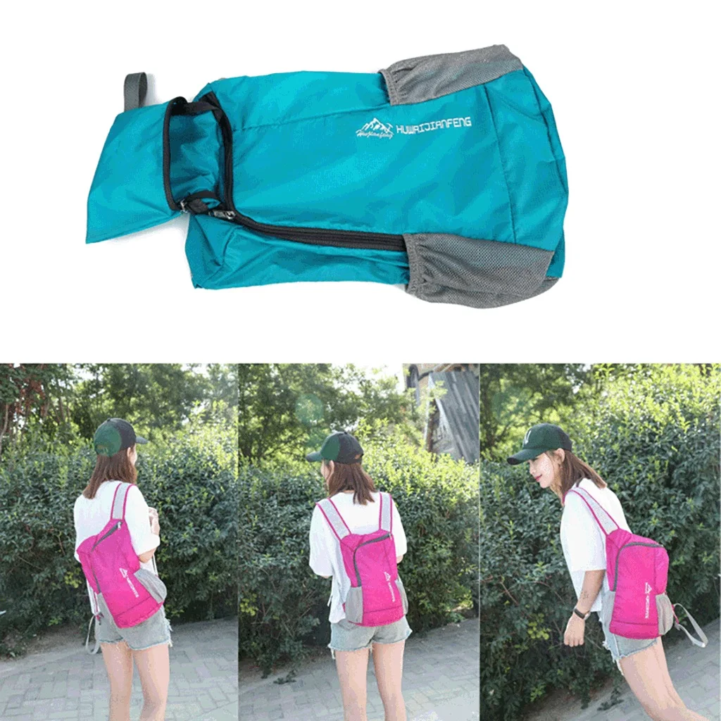 Уличная спортивная сумка для бега водонепроницаемый складной рюкзак школьная