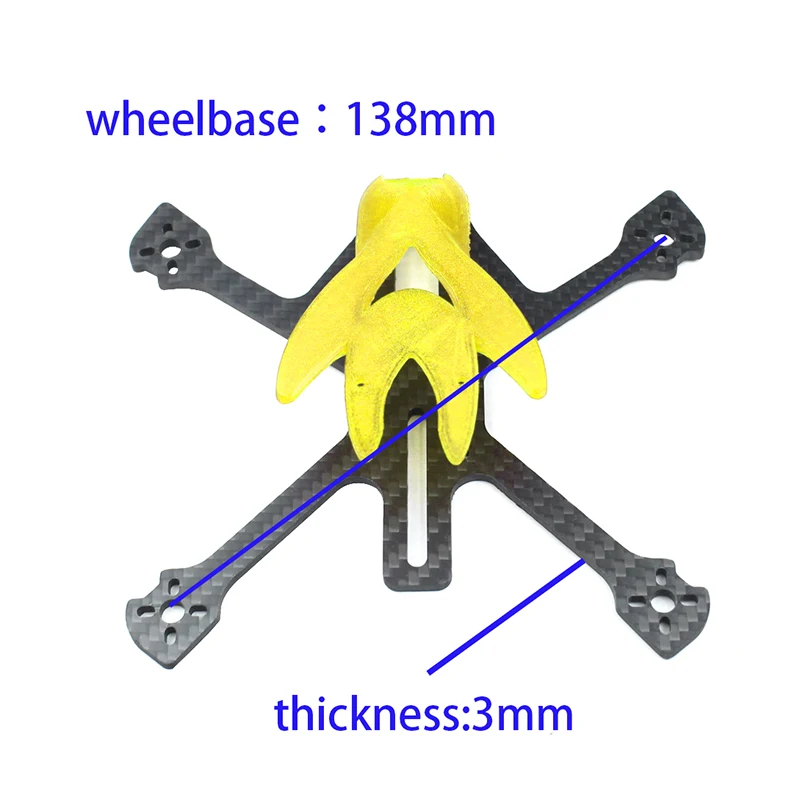

Mini Seastar138mm DIY RC Drone FPV Frame w/ Camera Protective Case for 3 inch propeller 1104-1506 Motor 20-30A ESC