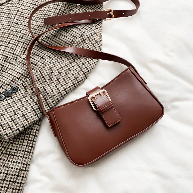 Женская сумка из искусственной кожи в стиле ретро маленькие женские сумки на