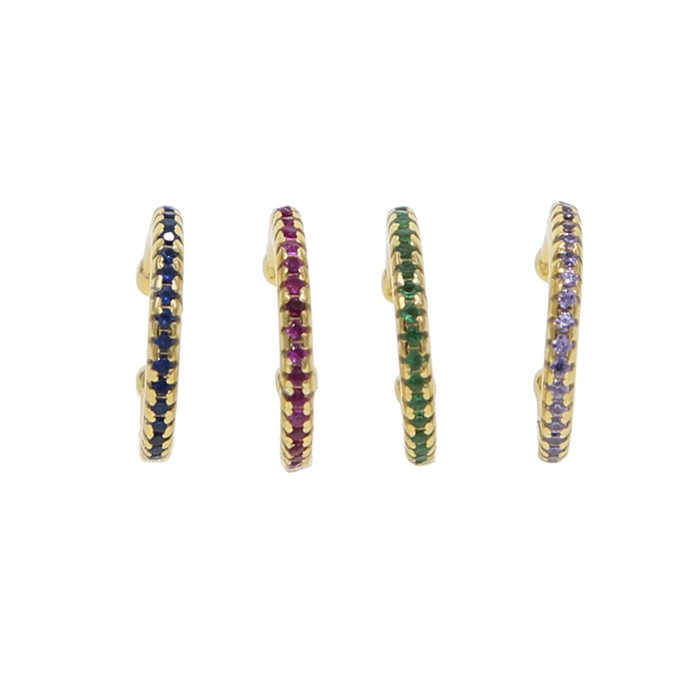 Изящные изящные ювелирные изделия зеркальные серебряные манжеты разноцветные