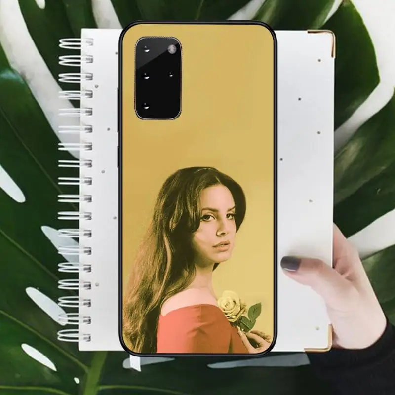 

Lana Del Rey singer Model Phone Case For Samsung galaxy S 9 10 20 A 10 21 30 31 40 50 51 71 s note 20 j 4 2018 plus