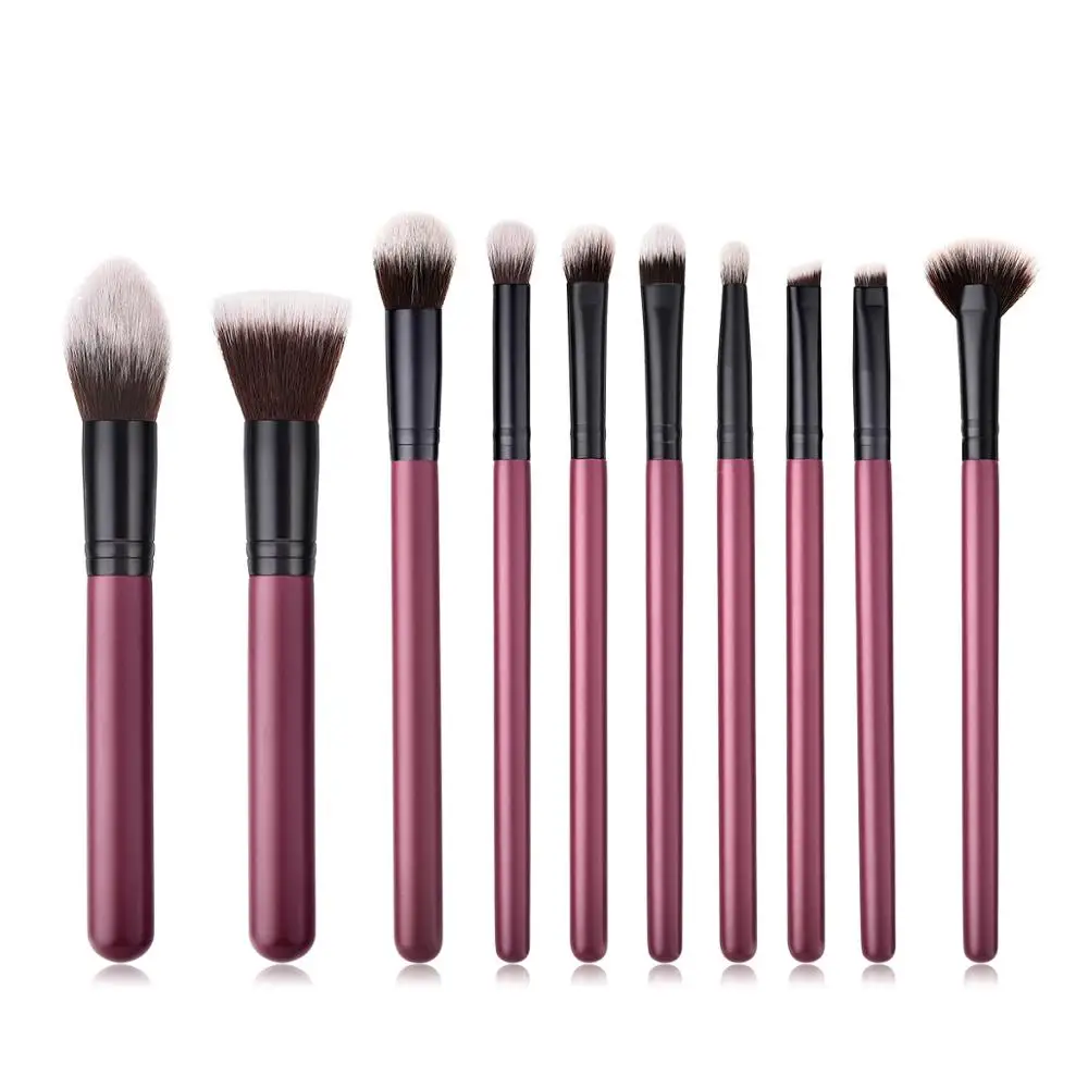 Набор кистей для макияжа с логотипом на заказ профессиональные фирменные тени