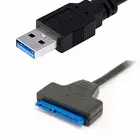 SATA 3 кабель Sata USB адаптер 6 Гбитс 2,5 дюймов Винчестер внешнего твердотельного накопителя 22 контактный разъем Sata III кабель адаптера до 6 Гбитс кабели