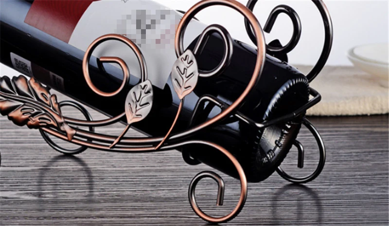 Креативная металлическая Винная стойка держатель-подставка для барной стойки