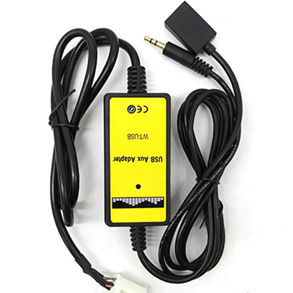 Стабильный автомобильный аудио USB интерфейс AUX адаптер прямой подходит для