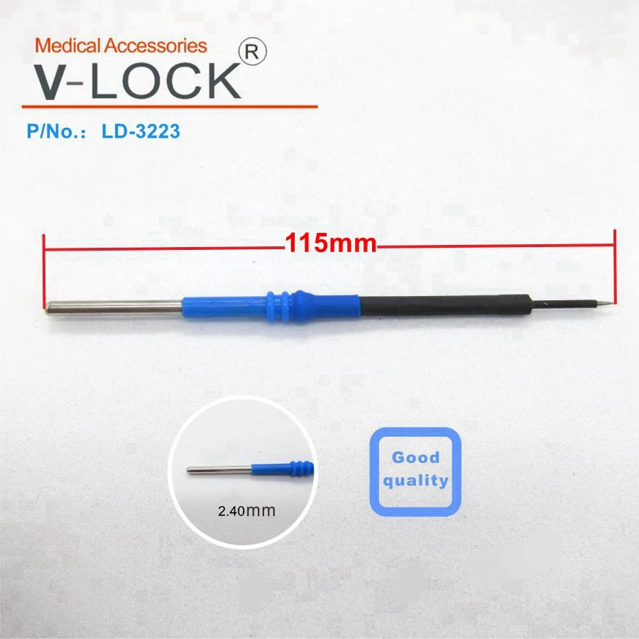 

2019V-LOCK best electrosurgical electrode 2.40mm*115mm tungsten tip electrode
