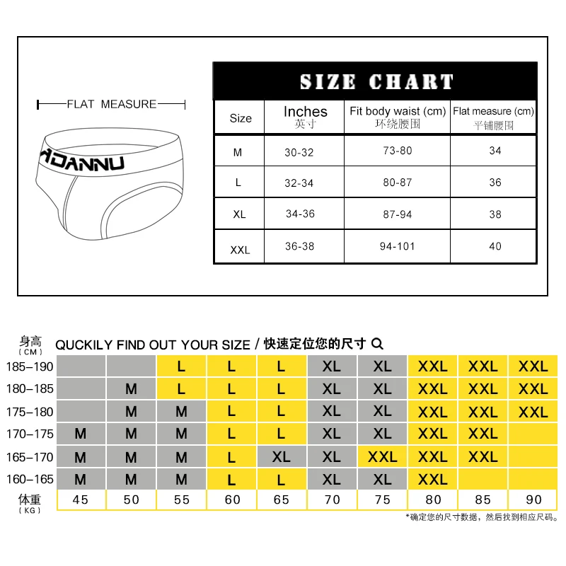 

Fashion Cotton Sexy Gay Men Underwear Bikini Men Briefs Letter Comfortable Mens Briefs Underwear Shorts Mens Panties AD02