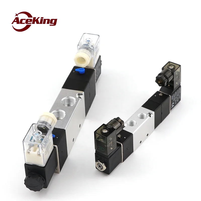 Двухпозиционный Трехходовой электромагнитный реверсивный клапан 3v210 08 3v110 06 310 10