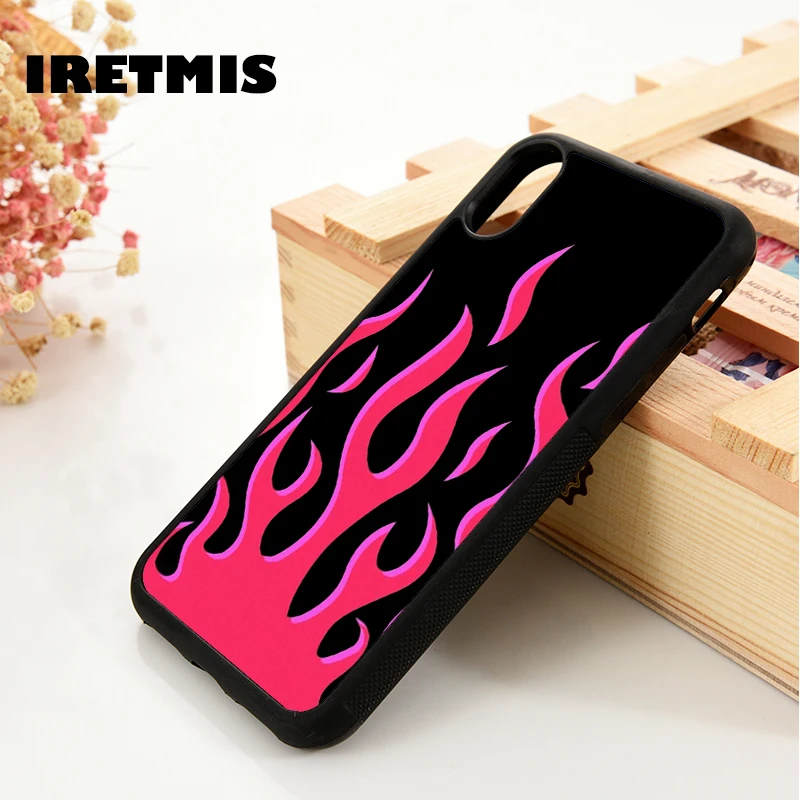 Iretmis 5 5S SE 6 6S Мягкий ТПУ силиконовый чехол для мобильного телефона iPhone 7 8 plus X Xs 11 Pro