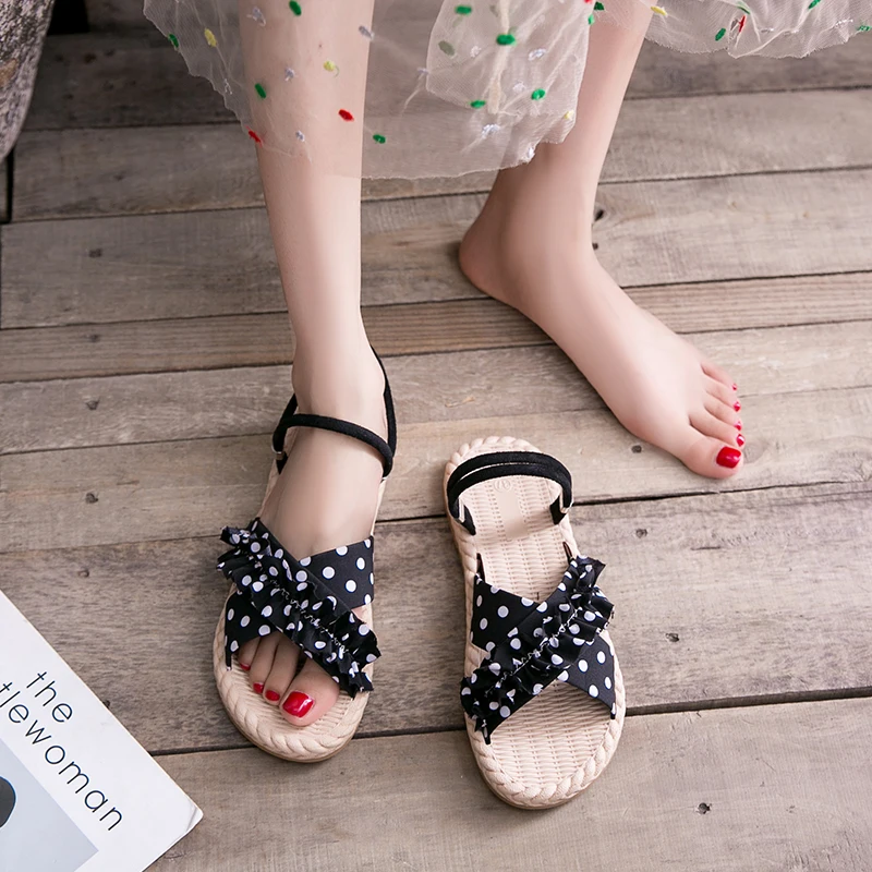 

Female Shoes Flock Slippers Flat Low Lady Slides Summer Clogs Woman Fashion 2021 Girl Beach Luxury Basic Rubber Scandals PU