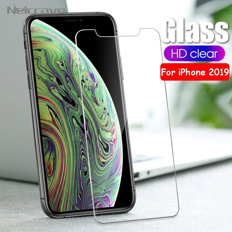 50 шт. 2.5D Закаленное стекло для iPhone 12 Mini 11 Pro XS Max XR X 8 Plus 7 6 6S 5 SE 2020 Защитная пленка