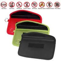 anti theft rfid signal blocking bag signal blocker case faraday cage wallet case for keyless car keys radiation protection phone