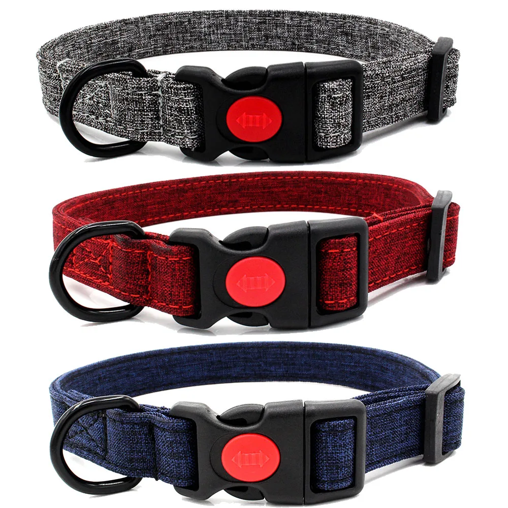 Товар для домашних животных быстросъемный ошейник собак Pit Bull французский