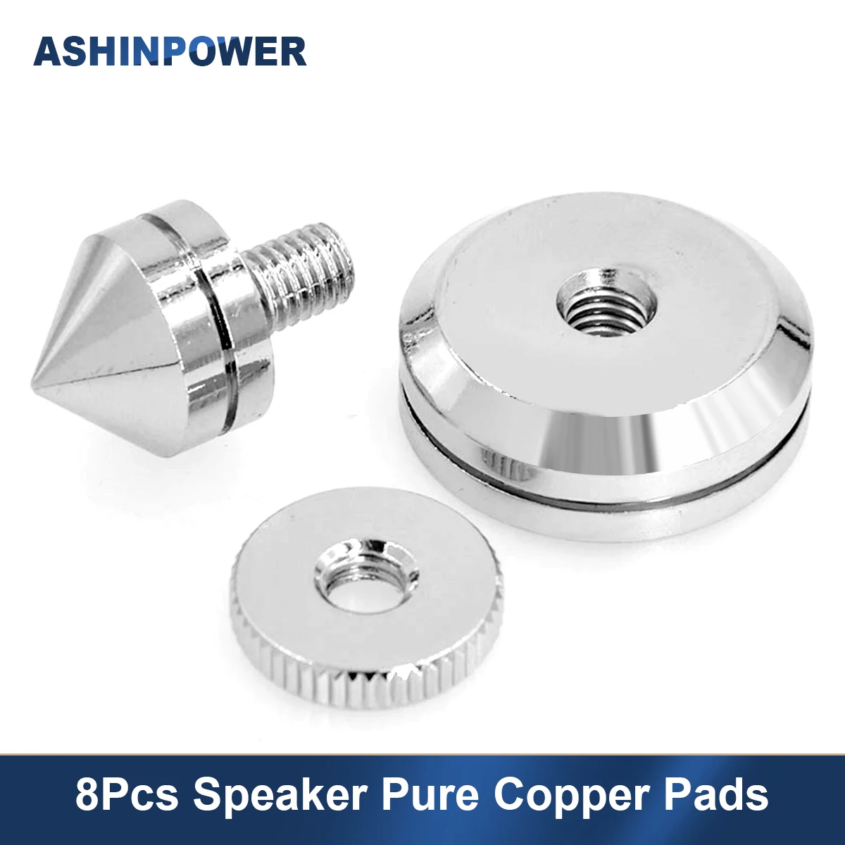 4 комплект динамиков чистая медь накладки шипы подставка для ног Hi-Fi динамик DAC