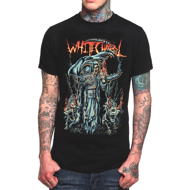 Whitechapel Deathcore Awesome Man летняя футболка панк тяжелый металлический круглый