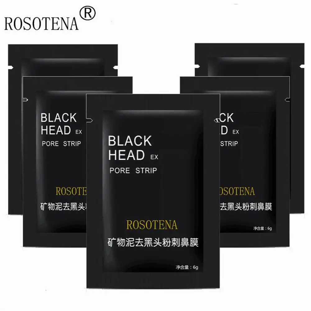 

Hot sell Bamboo Charcoal Face Mask Blackhead Remover Deep Nose Pore Cleaning Strips Sticker Skin Care Mask Fast delivery Shippin