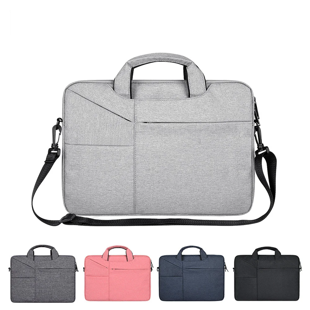 Ноутбук рукав ноутбук плечевой ремень компьютер Сумочка для Macbook Air Pro retina 13 14 15 16