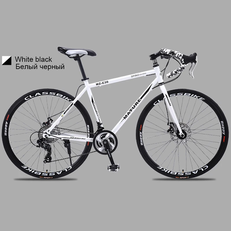 21 27 and 30 Variable speed road bike 700c aluminum road bike double disc sand road bike ultra light bike adult bicycle