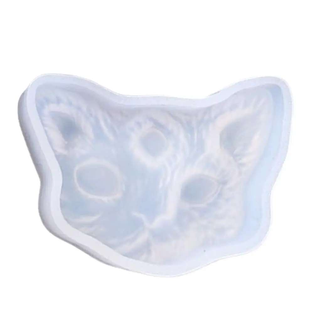 Силиконовая форма три глаза кошачья голова Кристалл эпоксидная DIY Инструменты