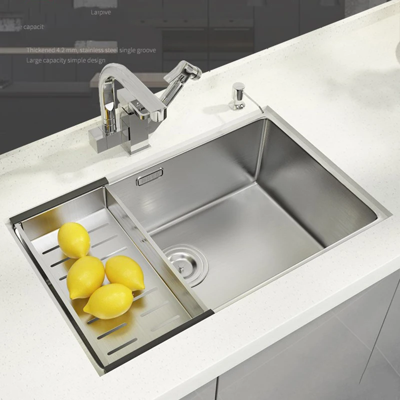 Мини-умывальник для маленькой квартиры 304 кухонная раковина из нержавеющей стали