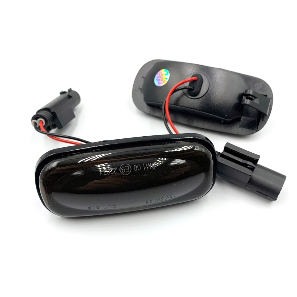 Янтарный светодиодный габаритный фонарь 2 шт. боковой Динамический сигнальный