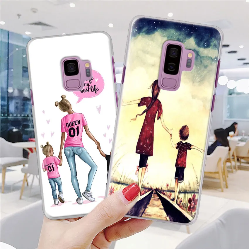 Чехол для телефона с изображением мамы и королевы Samsung Galaxy S10e S10 Plus S7 S8 S9 Note 8 9 10