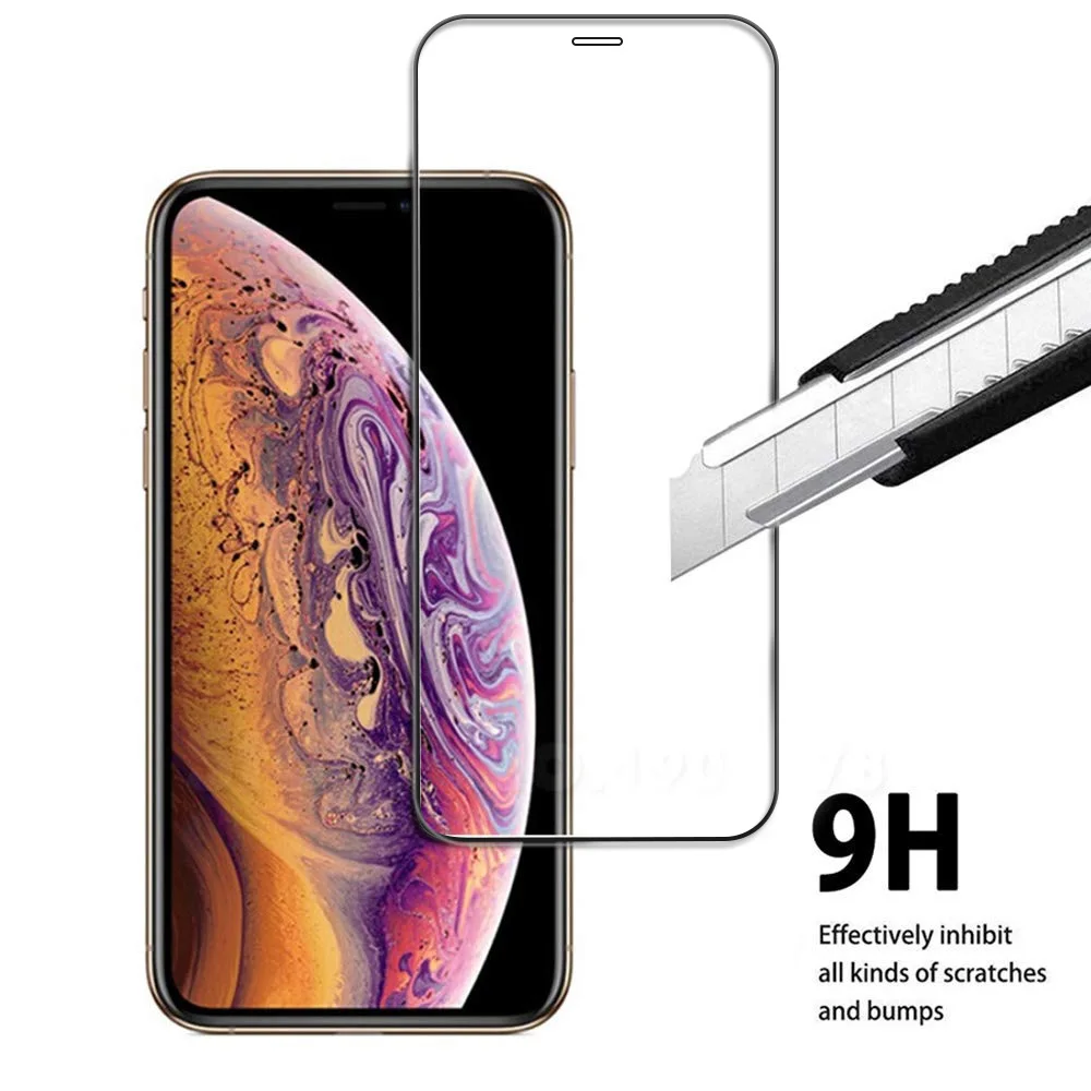 10 шт для iPhone 12 11 Pro Max XR XS макс 7 8 6S плюс 5S SE 5C мини чехол Защитная пленка экрана из