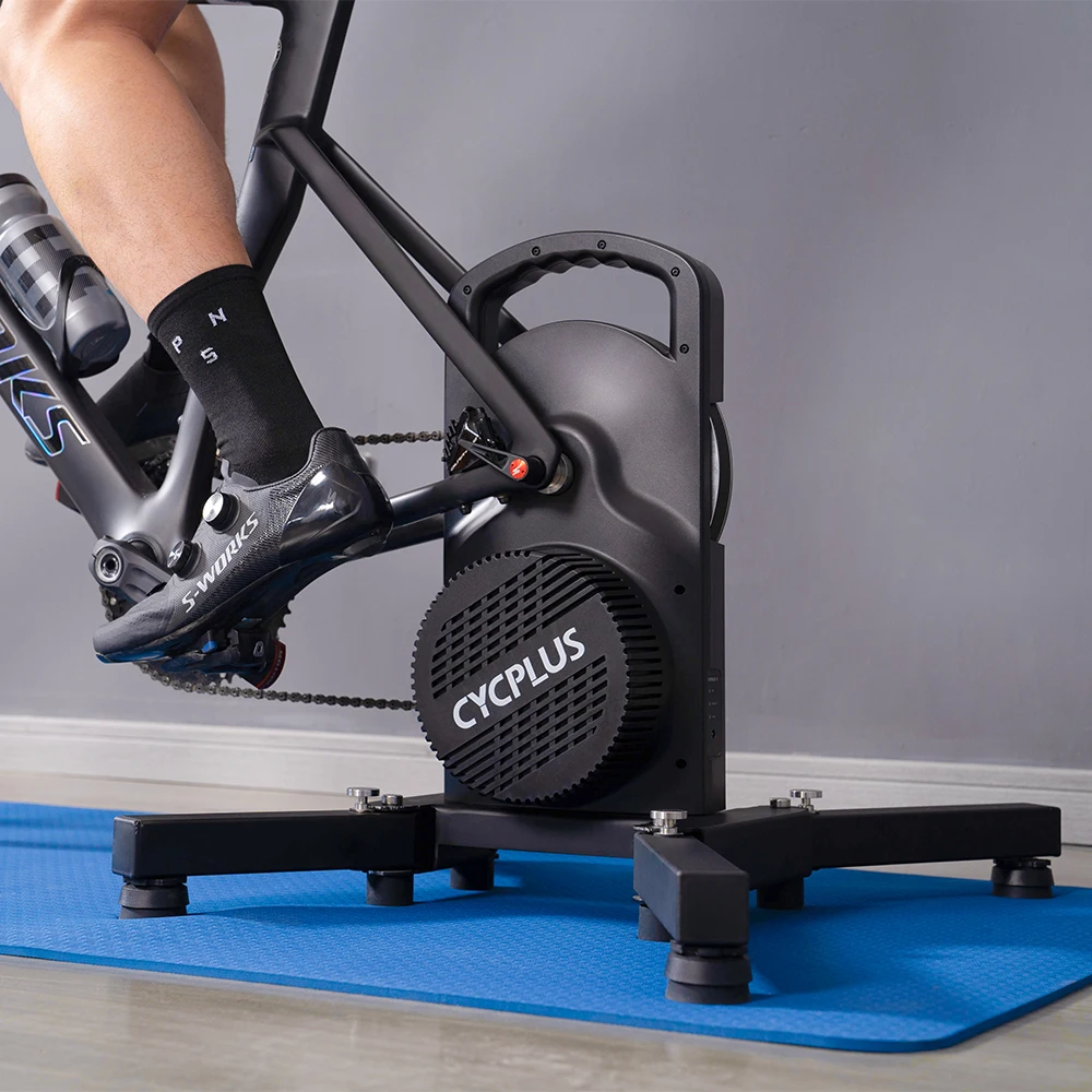 Велотренажер CYCPLUS умный тренировочный ролик для дома и с прямым приводом Bluetooth