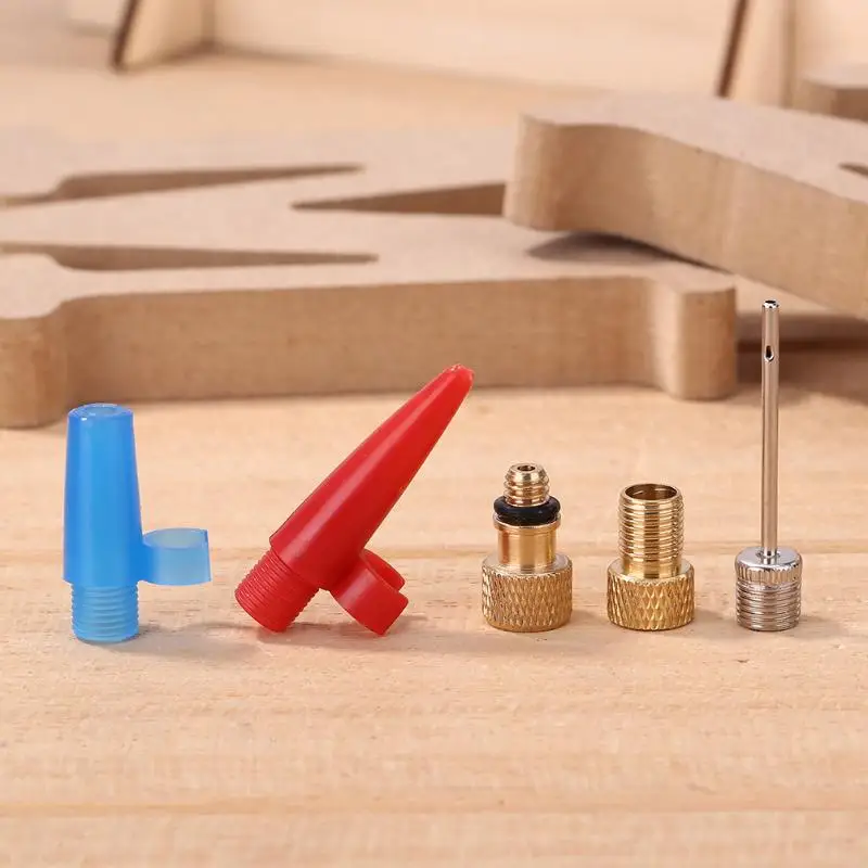 6 шт./компл. Соединительный насос Футбол Баскетбол клапан MTB шины для велосипеда