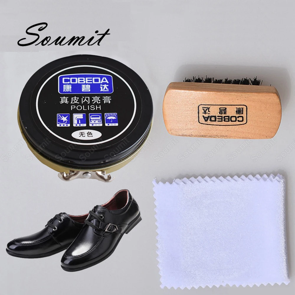 

Shoe Care Kit for Boots Sneakers Leather Shoes Cleaning Set Brush Shine Polishing Tool Nourishing Cream Maintenance Accessories